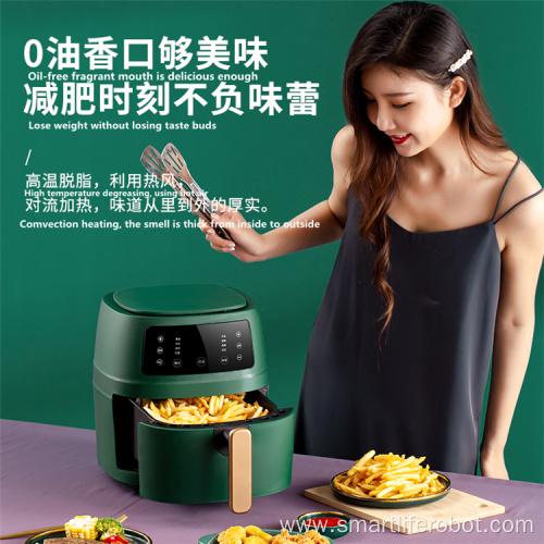 LCD Touch Panel the Air Fryer Machine